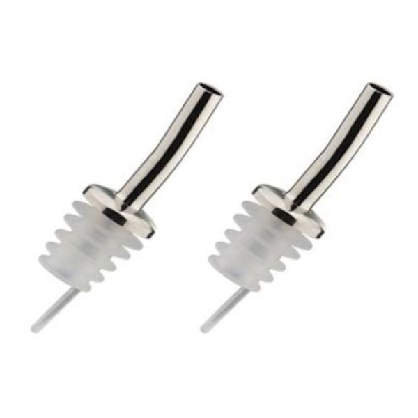 CAPS FOR OIL VINEGAR AND ALCOHOL IN STAINLESS STEEL AND SILICON  SET OF 2 - Pack of 200 Set (400 Caps)