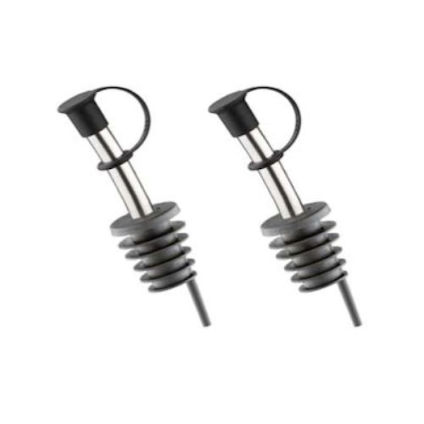 STOPPERS, POURERS, DISPENSER FOR OIL, VINEGAR, WINE AND SPIRITS BOTTLES