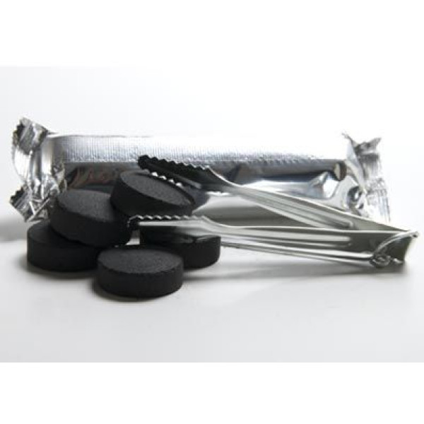 Charcoal 114 pcs. including incense 3,40 Oz.