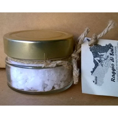 Natural sea salt of Trapani crystal salt - 4,58 Oz.