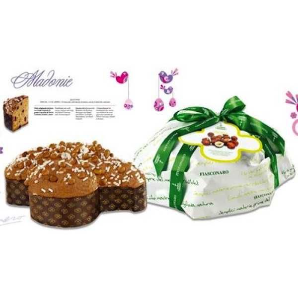 Italian Easter cake COLOMBA MADONIE with sultanas and hazelnuts from Madonie Mountains - 35,28 Oz.