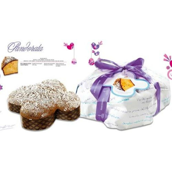 Italian Easter cake COLOMBA PANDORATA without candied - 35,28 Oz.
