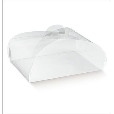 BAKERY CLEAR BOXES TORTINA mm.185x120x80 - 50 pcs.