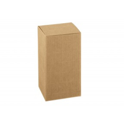 Folding box in Havana cardboard 80x80x150 mm - 10 pcs 