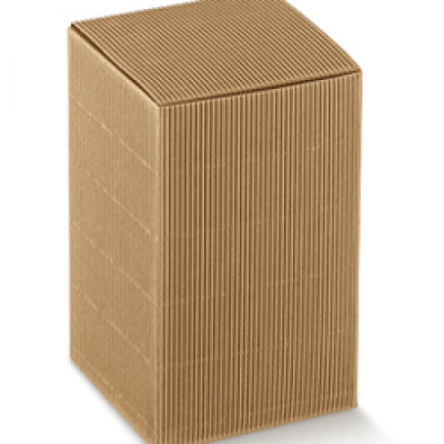 Corrugated cardboard boxes mm.90x90x140 - 10 Pcs.