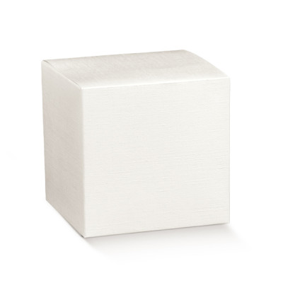White cardboard boxes folding mm.80x80x150 - 10 pcs.