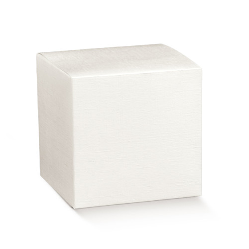 White cardboard boxes folding mm.80x80x150 - 10 pcs.