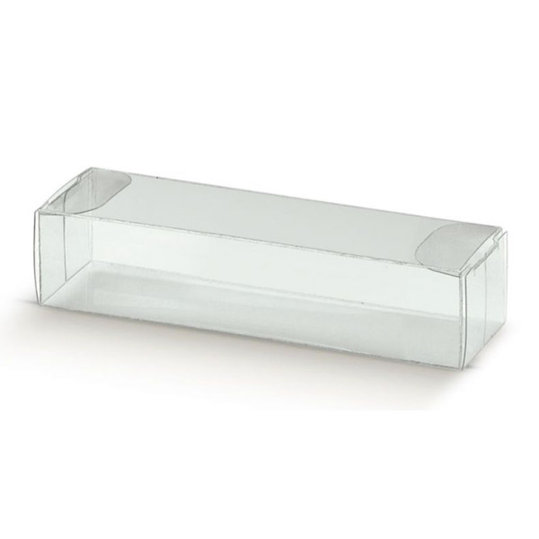 Transparent folding boxes mm.37x37x100 - 10 Pcs. 