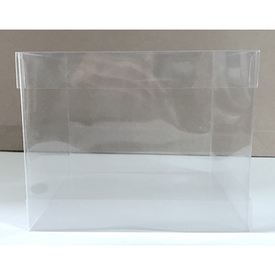 Large transparent PVC boxes with lid mm.200x200x800 - 10 pcs.