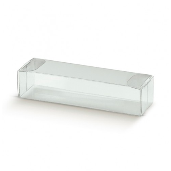 Transparent self-assembling PET boxes for food mm.130x35x25 - 10 pcs.
