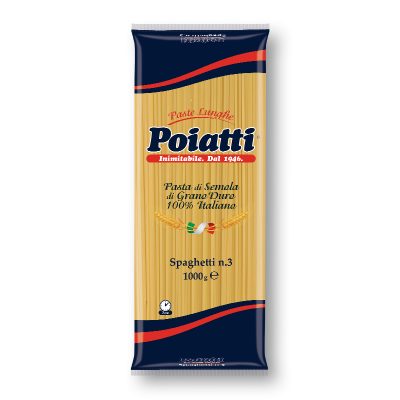 Sicilian Pasta Spaghetti Poiatti - 35,28 Oz -
