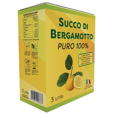 Bergamot juice 100% Pure - 3 Lt.