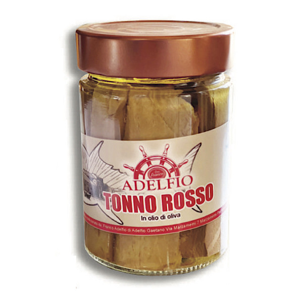 Red tuna in olive oil 330 gr.
