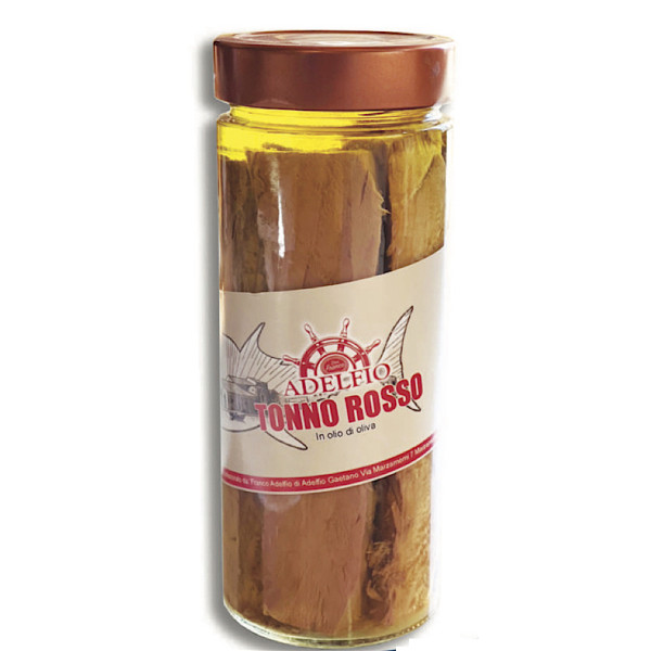 Red tuna in olive oil 600 gr.