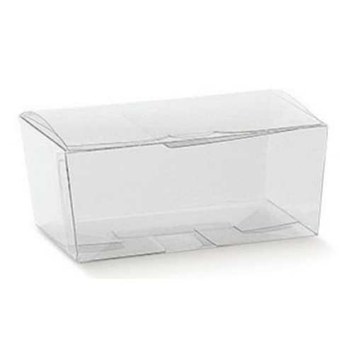 Clear rectangular ballottin box mm.140x90x70 - 10 pcs.