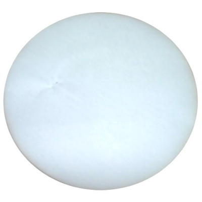 White tulle round veils organza cm.23 for confetti - 100 pieces
