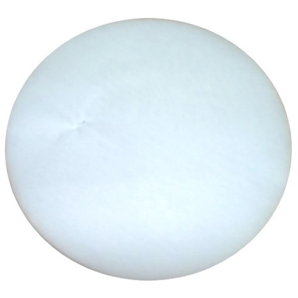 White tulle round veils organza cm.23 for confetti - 100 pieces