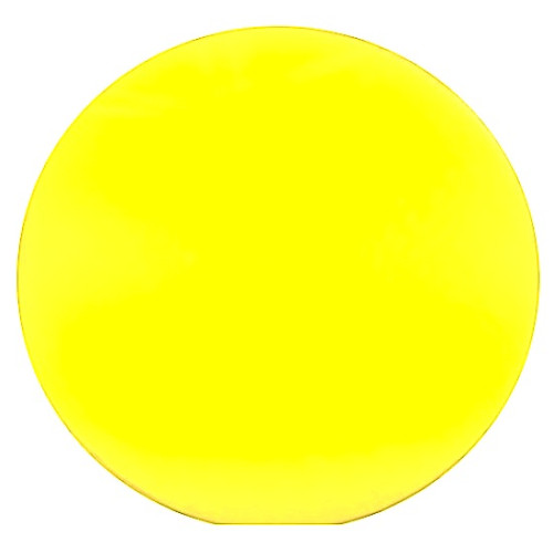 Round yellow tulle cm.23 for confetti - 100 pieces