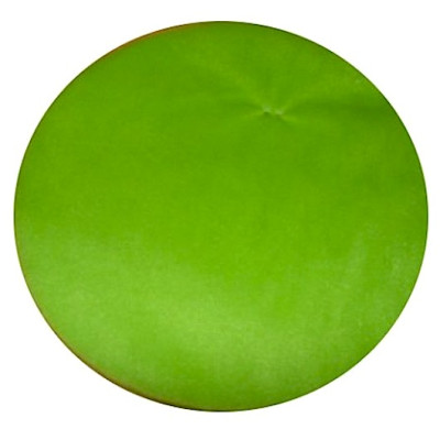 Green tulle round veils in organza cm.23 - Pieces 100